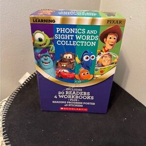 Scholastic Pixar Learning Set with Colorful Characters